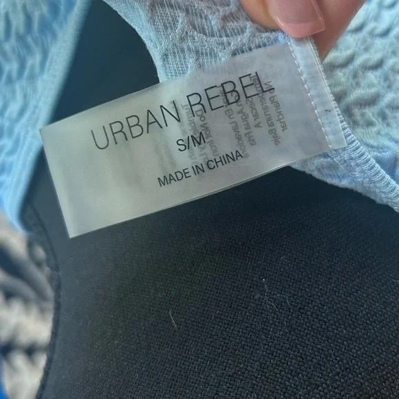 Urban Rebel Smocked Ruffled Blouse - Picture 2 of 8